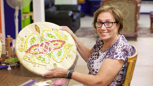 osher lifelong student shows arts and crafts
